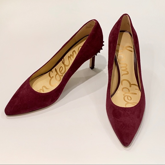 Sam Edelman Shoes - NWOT Edelman suede stilettos